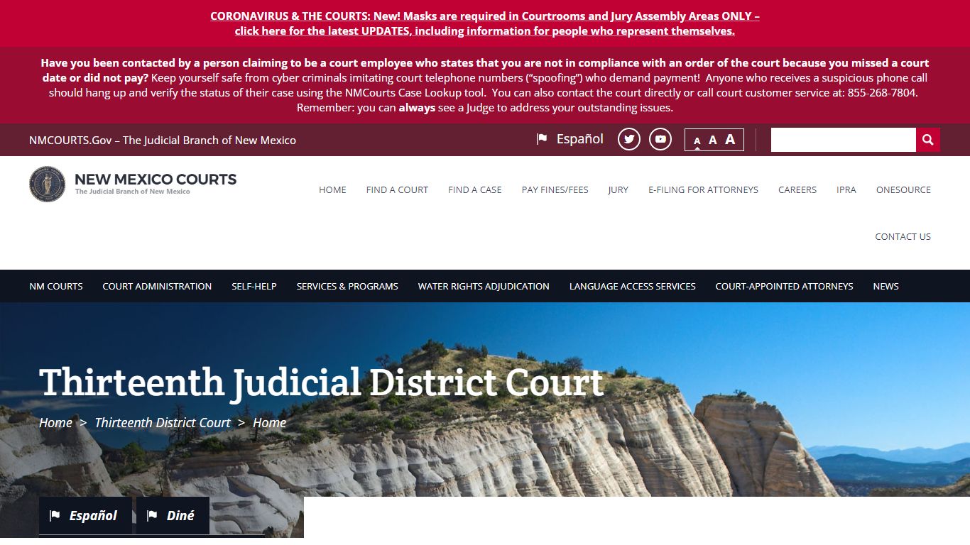 Thirteenth District Court | The Judicial Branch of New Mexico